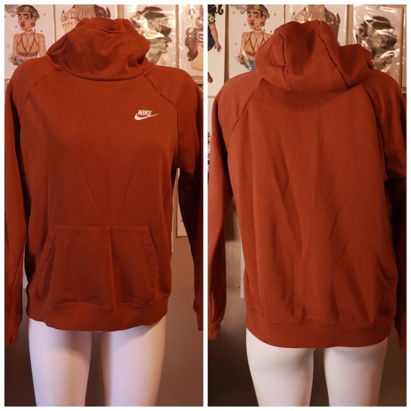 Burnt Orange Nike Sweatshirt | Poshmark